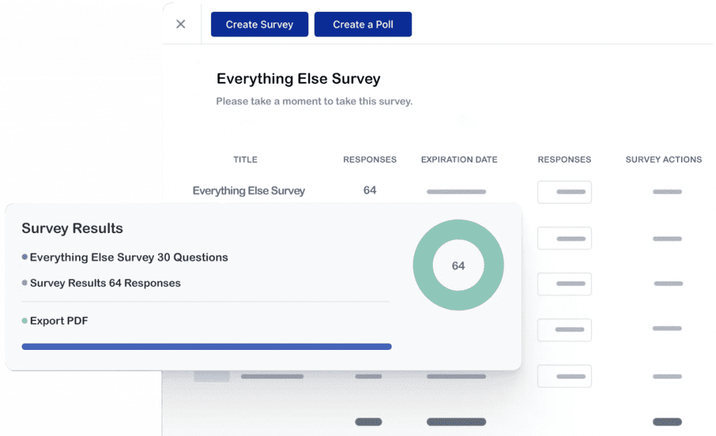 Everything Else Surveys Report