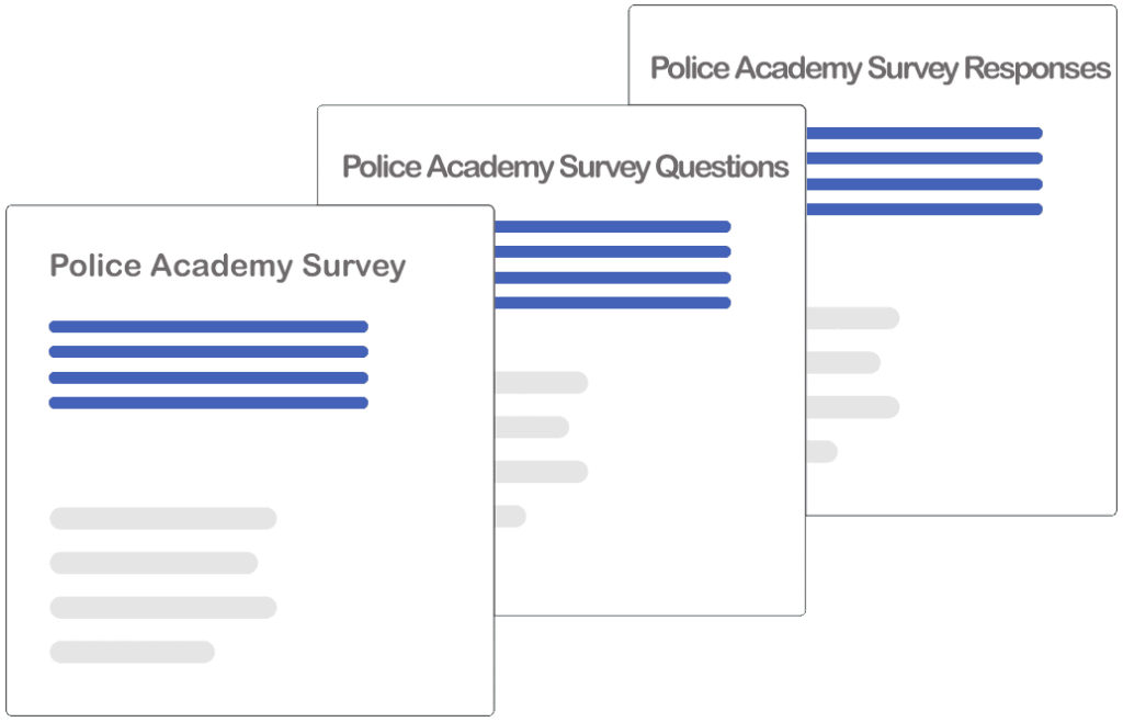 Police Academy Surveys Polls
