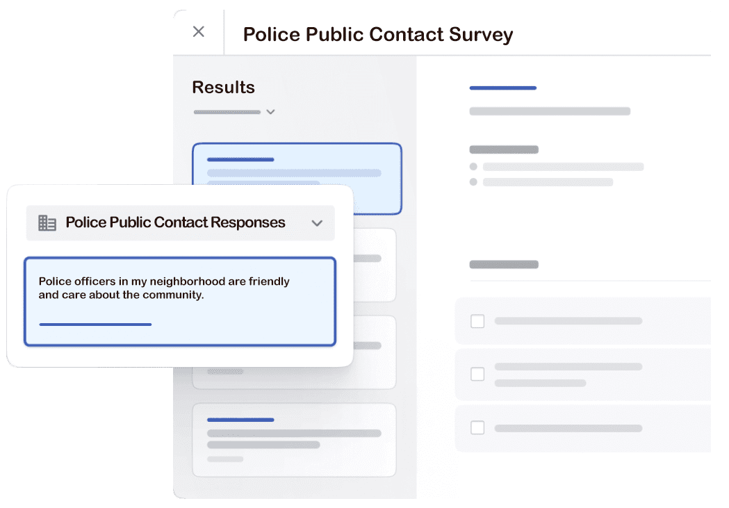 Police Public Contact Surveys