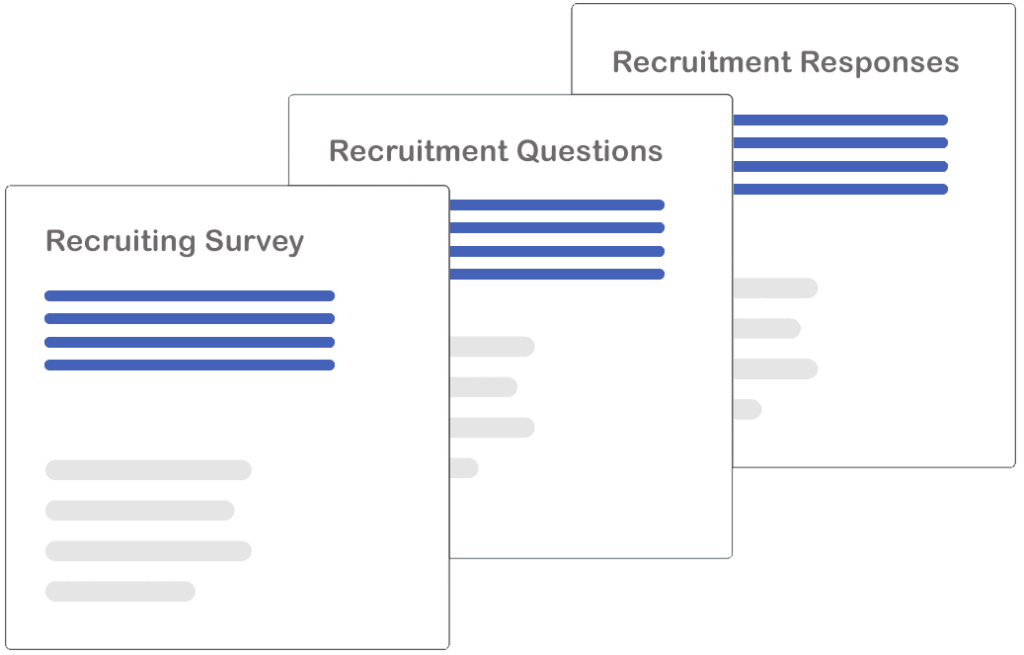 Recruitment Surveys Polls